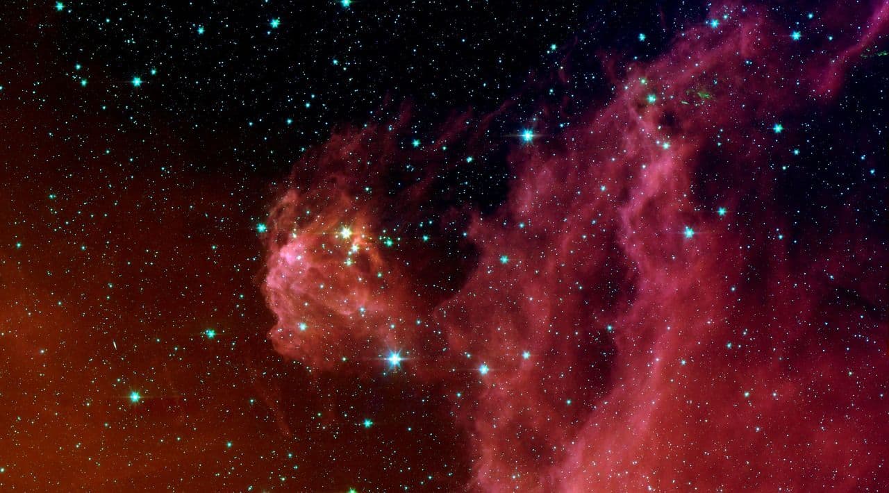 Deep space nebula